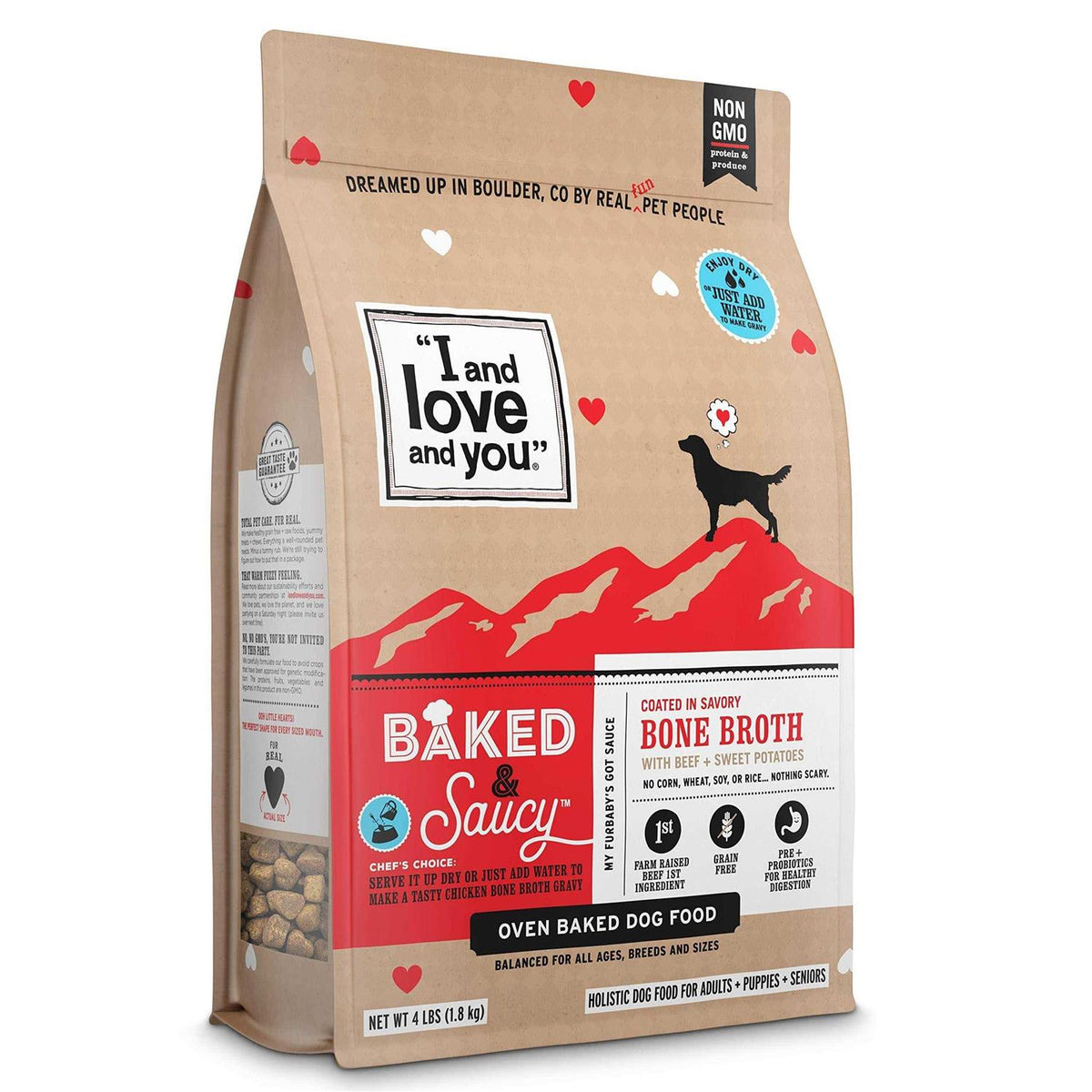 Beef & Sweet Potatoes Dry Dog Food Q374