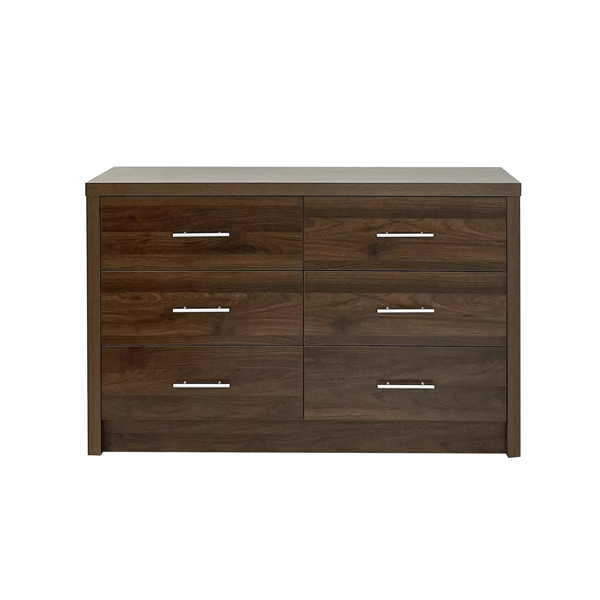 Faux Wood 6 Drawer Double Dresser X54025