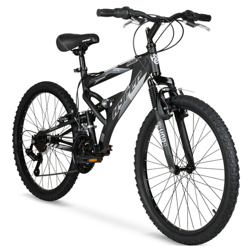 24 Boy's Black Mountain Bike G642039