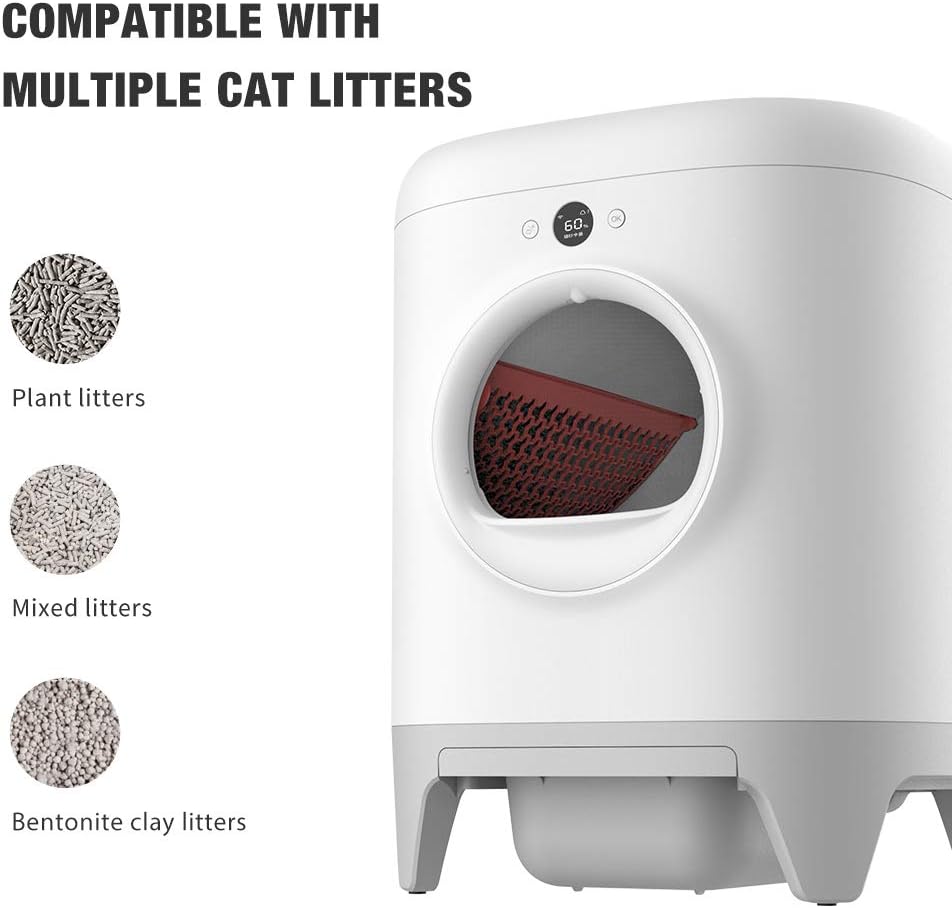 Self-Cleaning Automatic Cat Litter Box Q63764