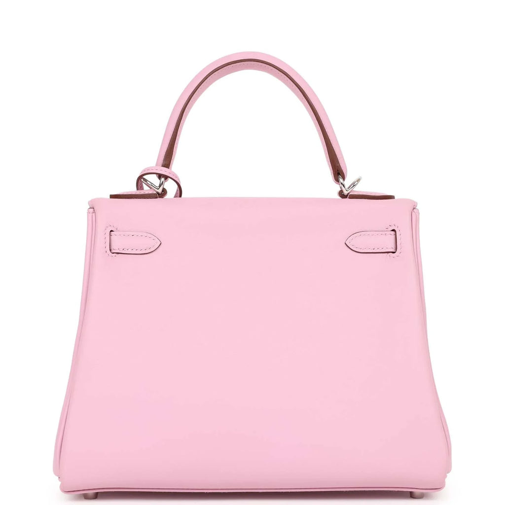 Mauve Sylvestre Swift Palladium Hardware Handbag Y4581