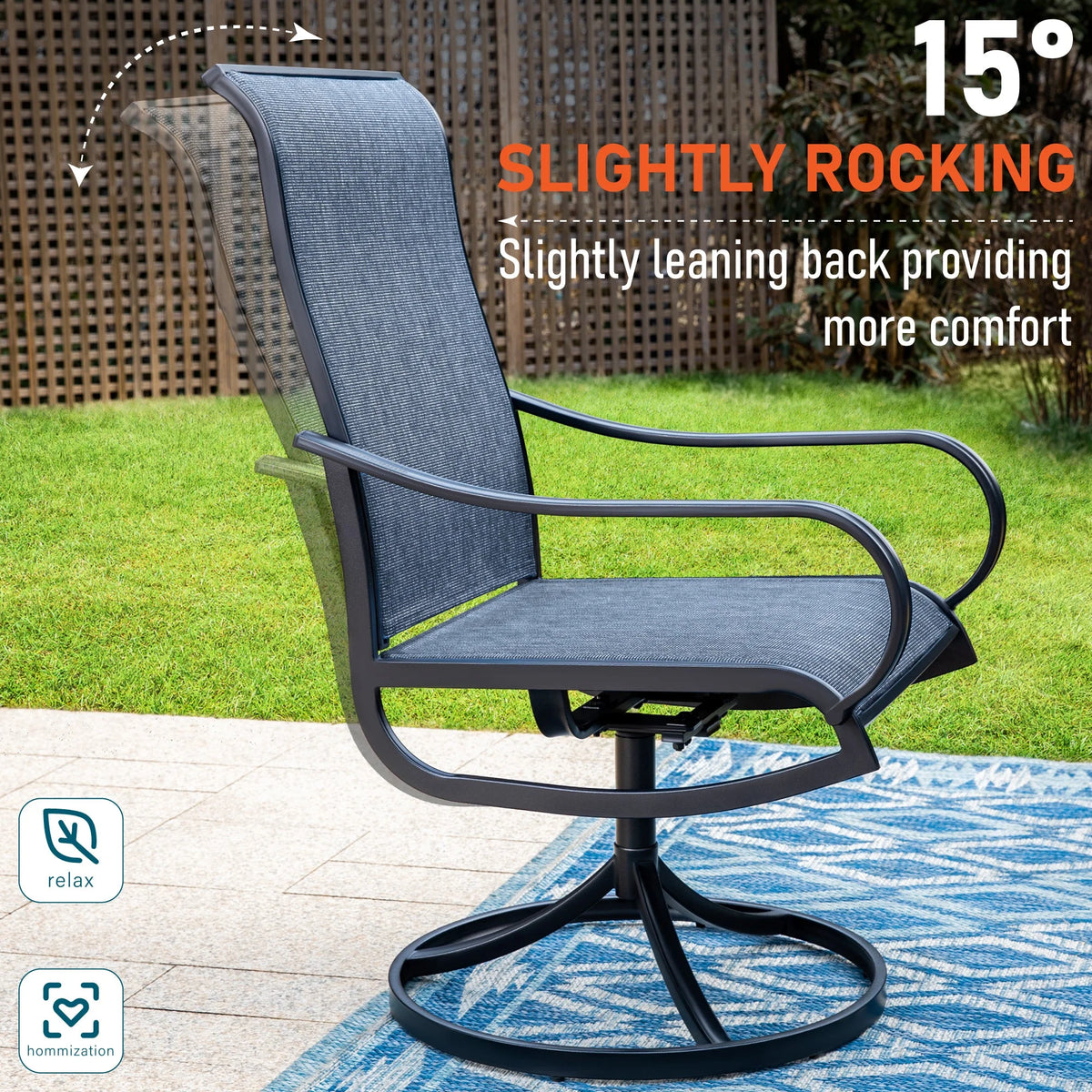 9 Piece Outdoor Patio Dining Set W250