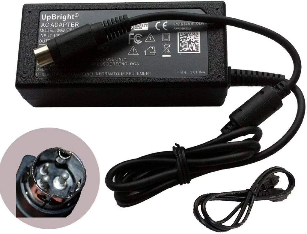 3-Pin DIN AC / DC Adapter Switching Power Supply Cord Cable Charger T993635