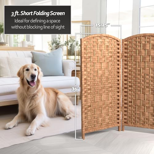 3 ft. 4 Panel Folding Screen O369
