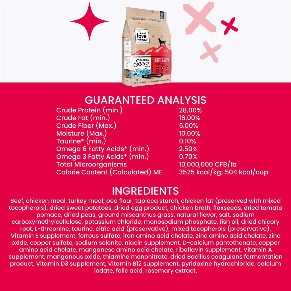 Beef & Sweet Potatoes Dry Dog Food Q374