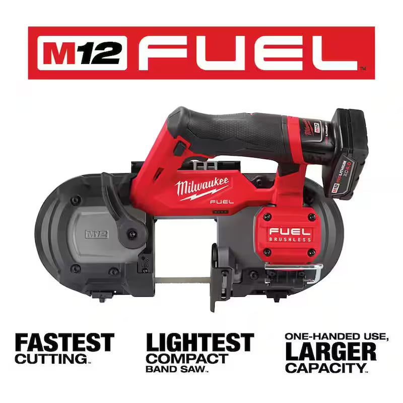 12V Cordless Compact Band Saw Kit with Band Saw Blades P86275