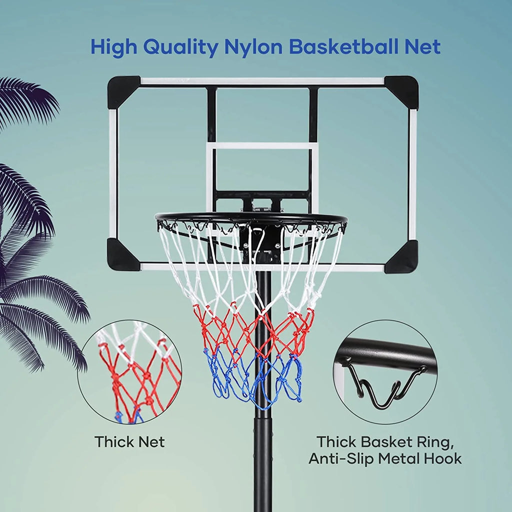 Portable PVC Basketball Hoop with Backboard U620