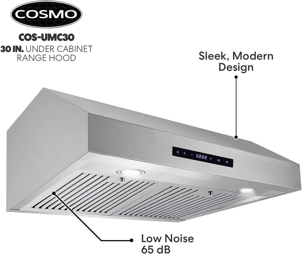 30 inch Stainless Steel Under Cabinet Range Hood I135
