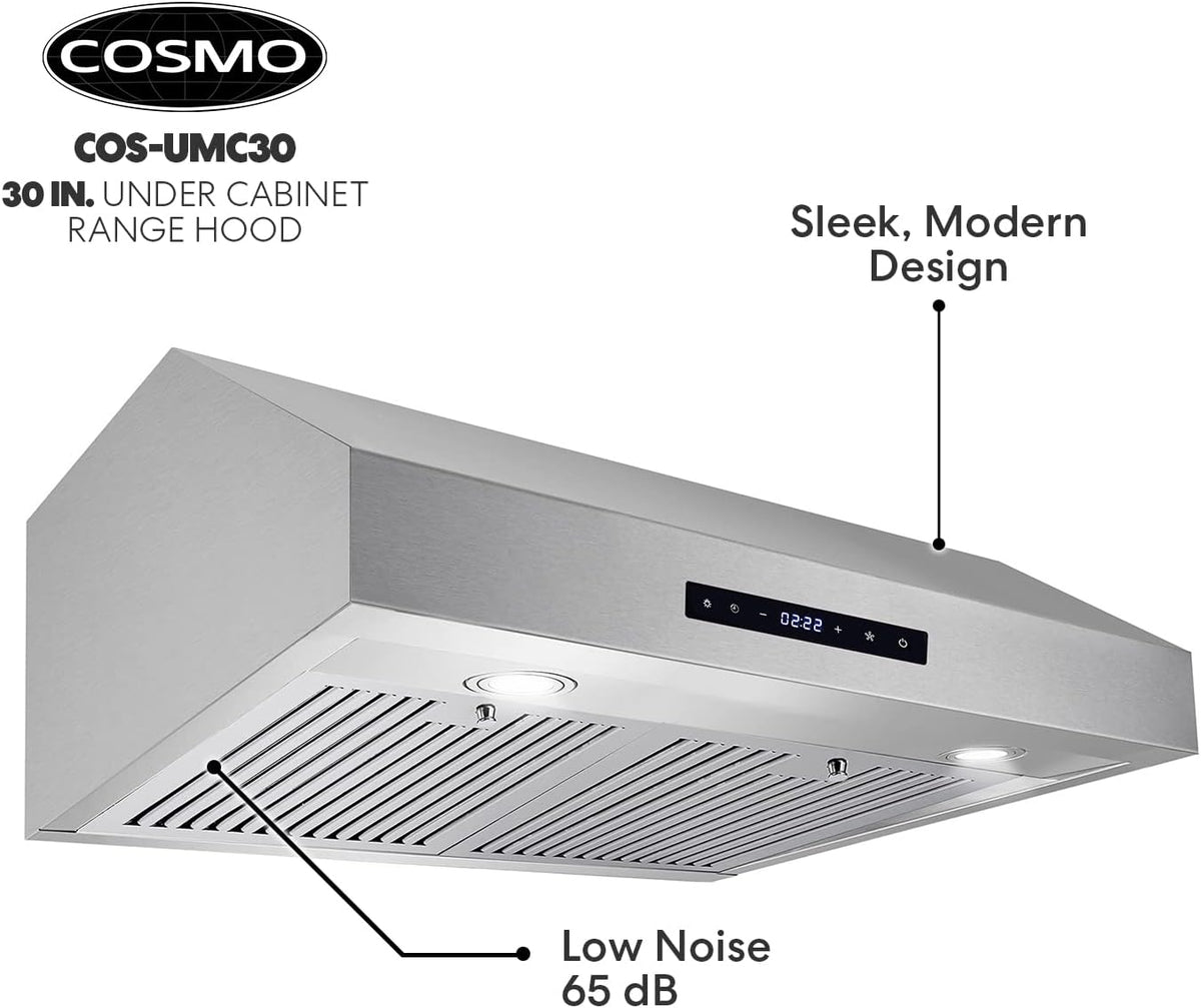 30 inch Stainless Steel Under Cabinet Range Hood I135