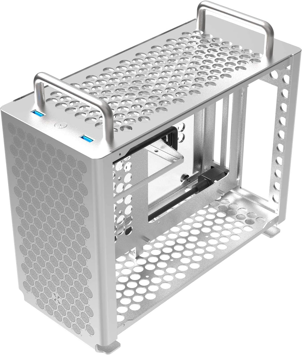 ITX Computer Case Aluminum Alloy Chassis F8650