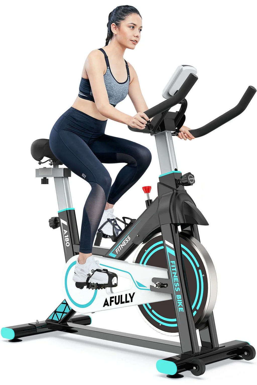 Indoor Cycling Exercise Bike 35 Lbs Flywheel F419