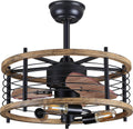 20-inch Caged Ceiling Fan with Light X72581