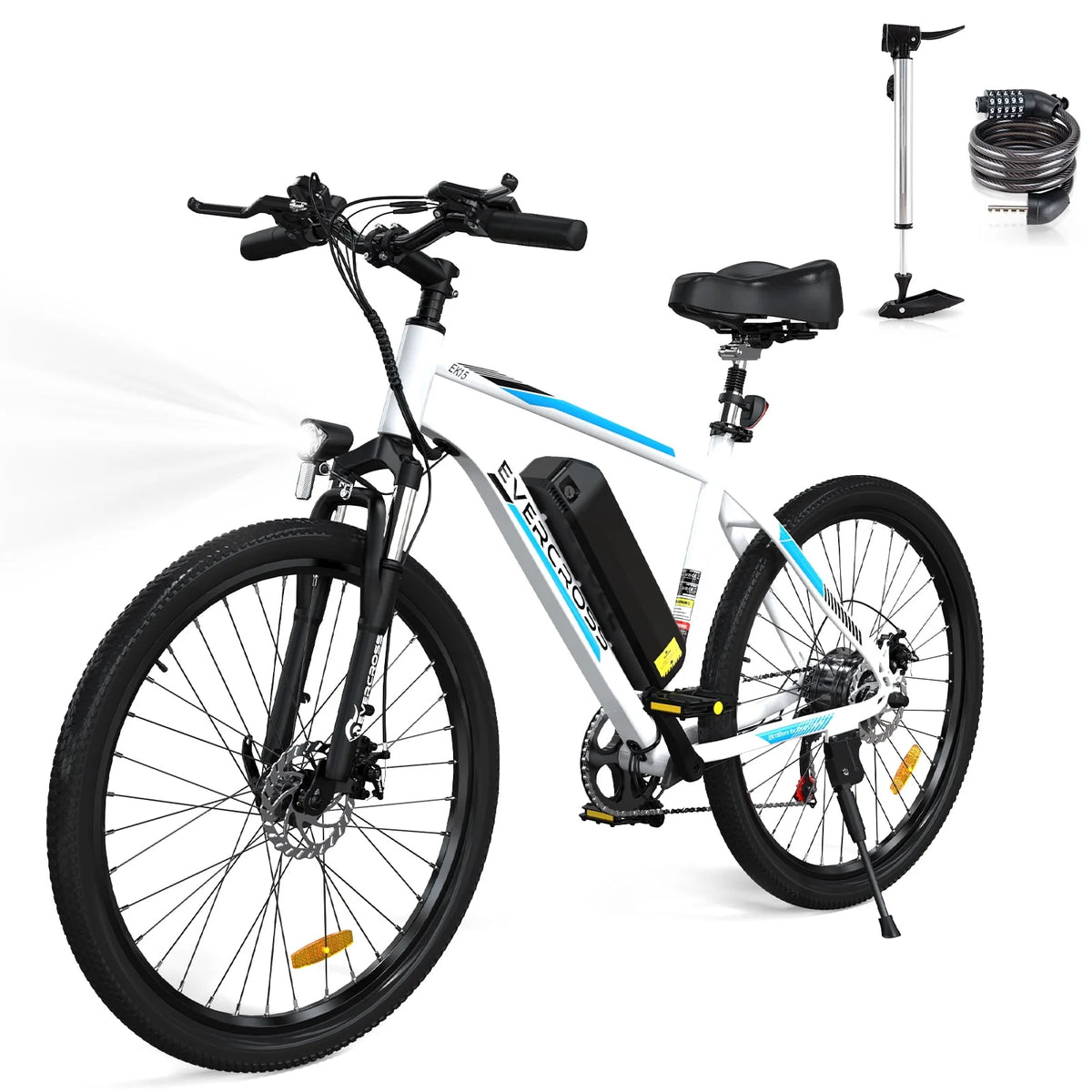 500W 26 Electric Bike 20MPH 36V 12Ah 7 Speed K37642