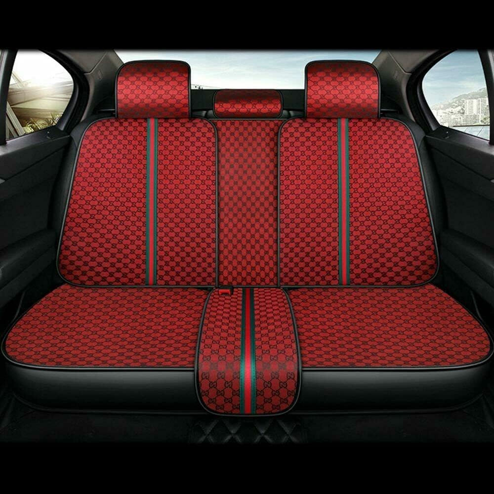 Faux Leather Car Seat Covers Full Set Q98311