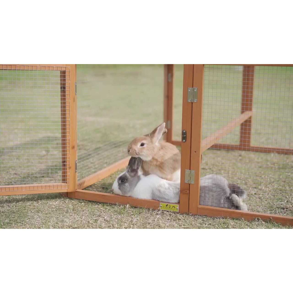 Chicken Coop & Roosting Bar Small Pet Hutch U712776
