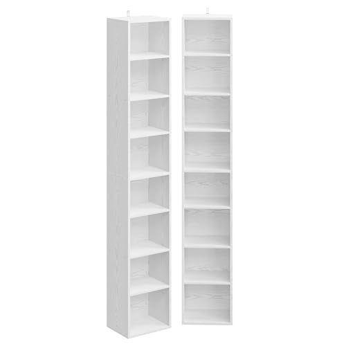 Tall Narrow 8 Tiers 71in Set of 2 Bookshelf R5387