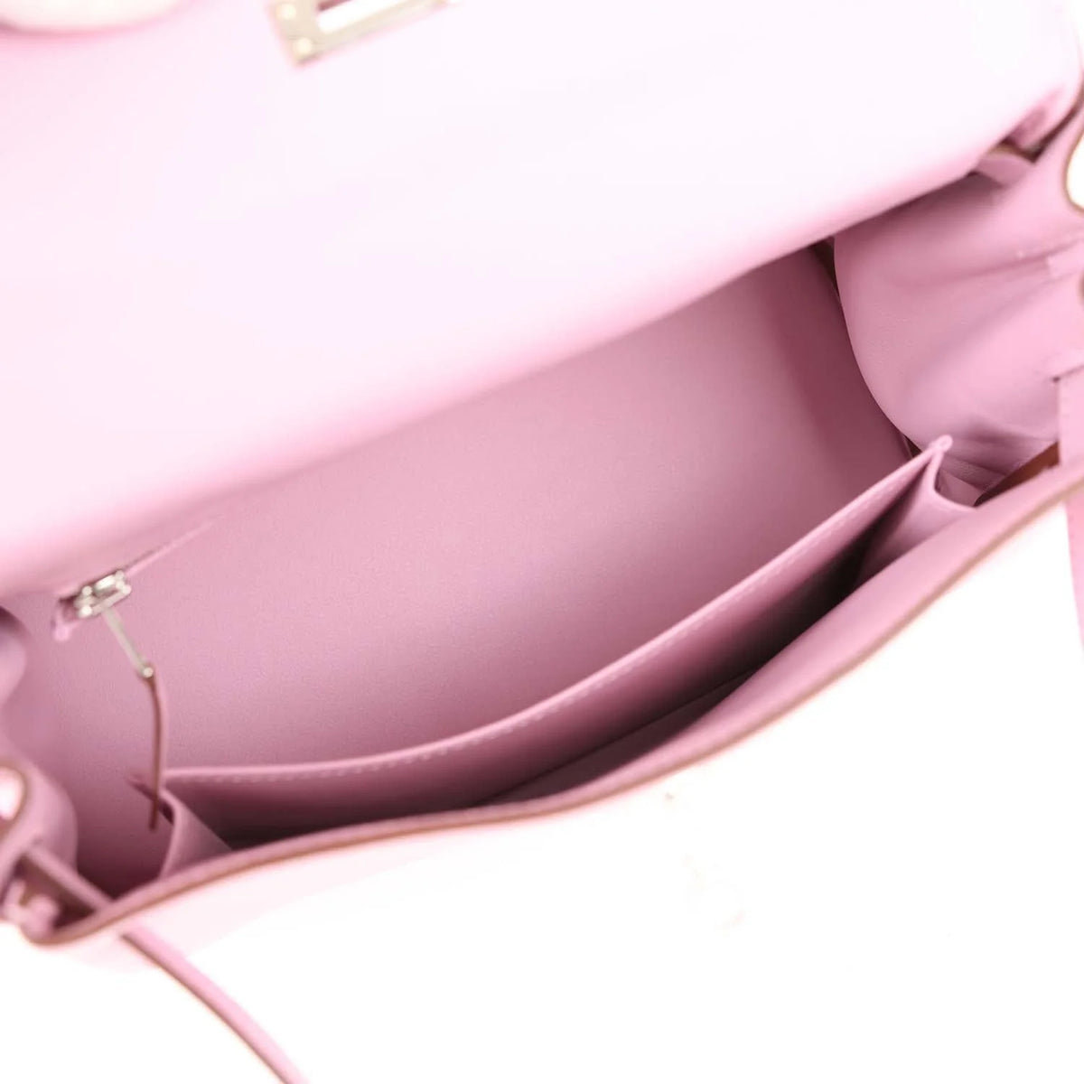Mauve Sylvestre Swift Palladium Hardware Handbag Y4581