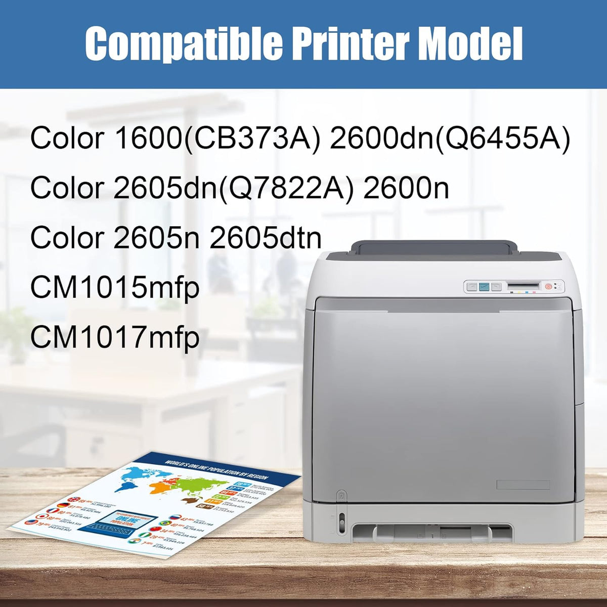 5-Pack Compatible Remanufactured Toner Cartridge R2214