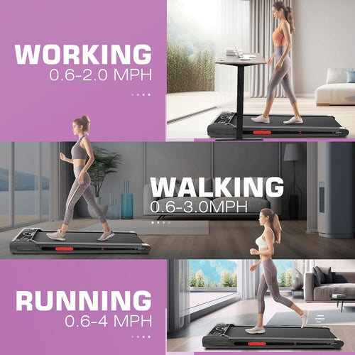 2.5HP Under Desk Treadmill with Incline T826