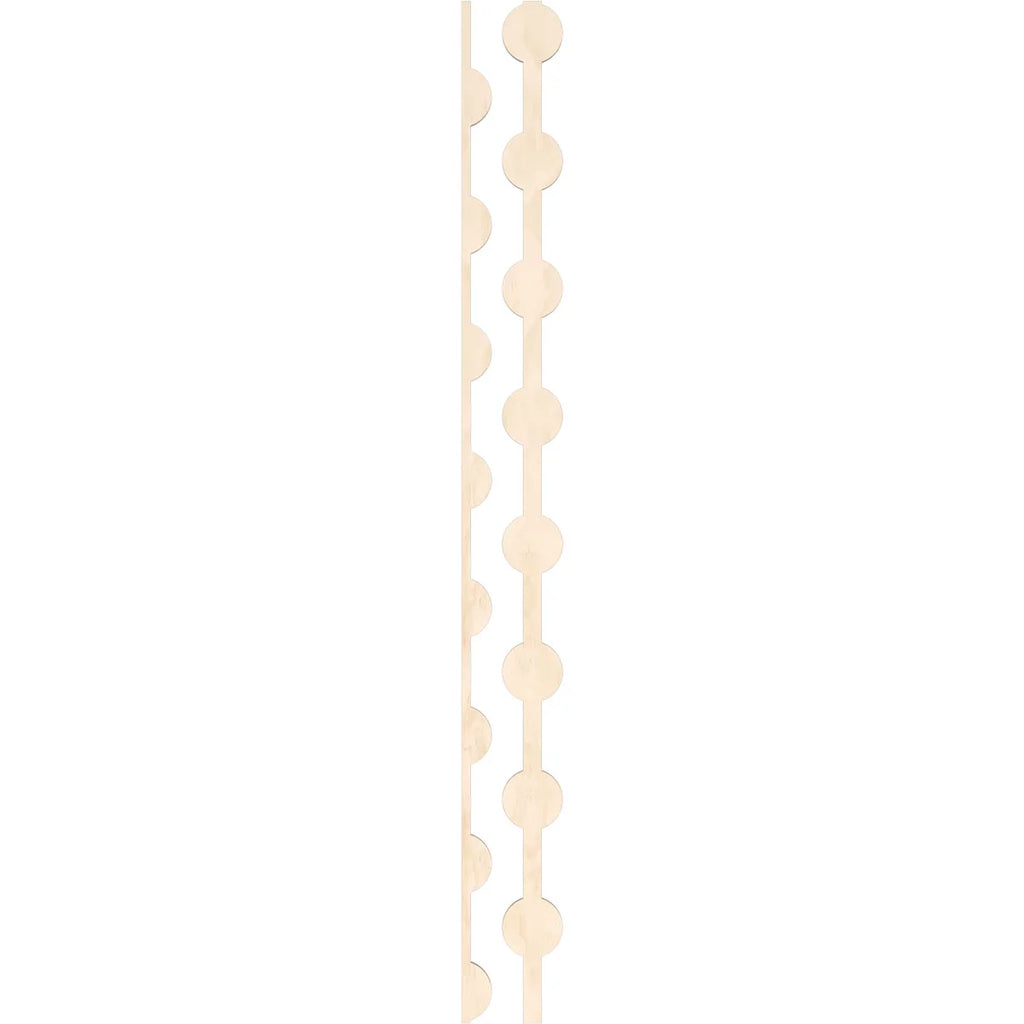 Adjustable Wood Decorative Slat Wall Panel Kit Q49115