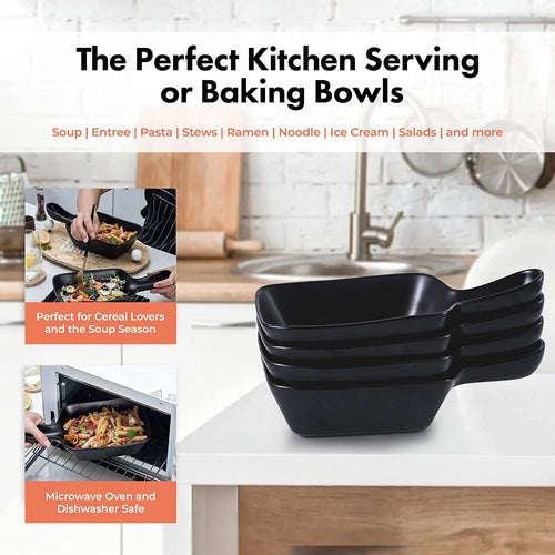 30 Ounce Set Of 4 Stackable Soup Bowls F85947