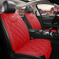 PU Rhinestone Car Seat Covers Pack of 2 W241