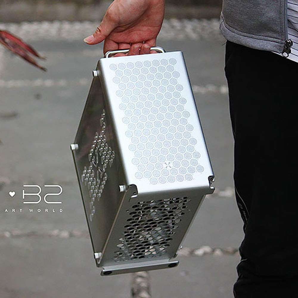 ITX Computer Case Aluminum Alloy Chassis F8650