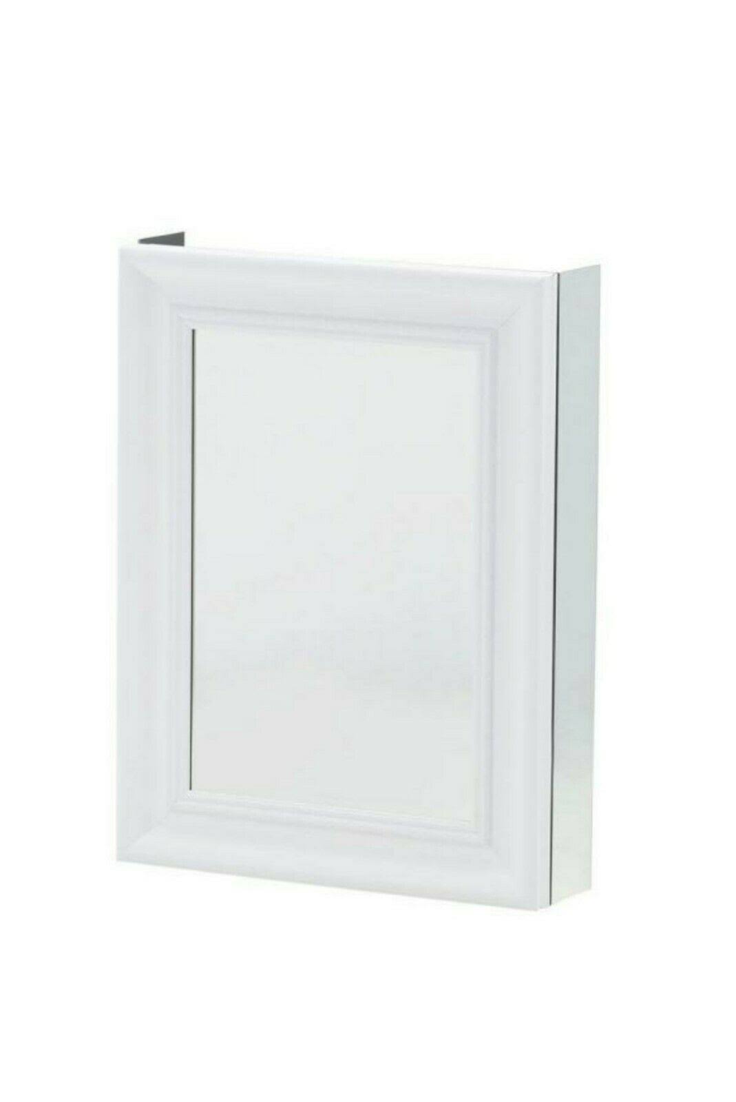 White Framed Medicine Cabinet Q327476