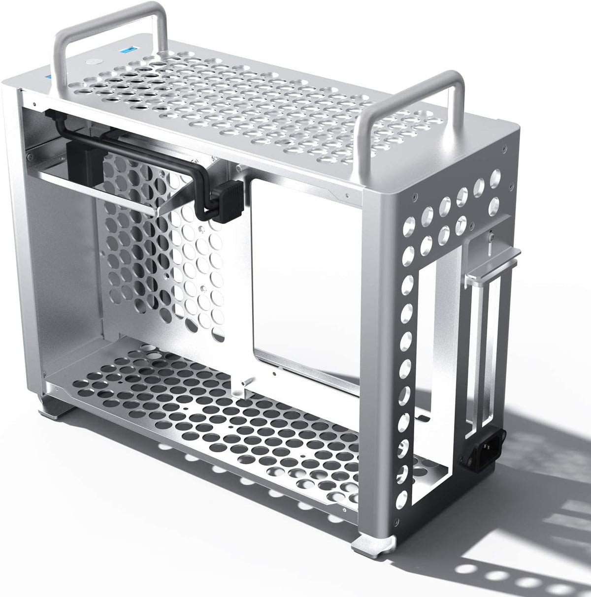 ITX Computer Case Aluminum Alloy Chassis F8650