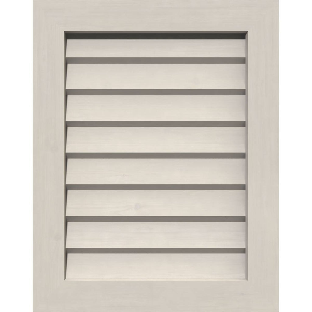 Primed Non-Functional Vertical Gable Vent F60105