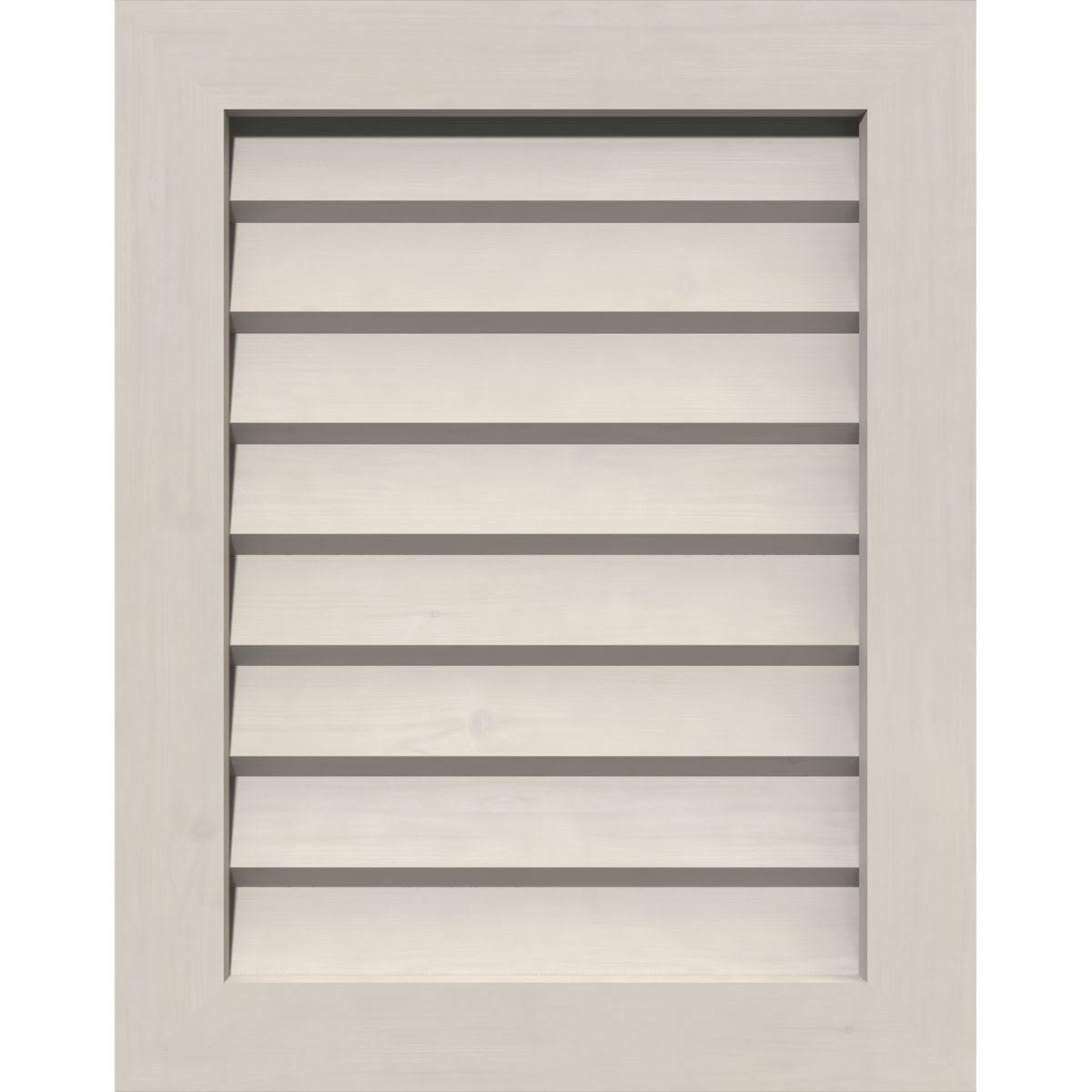 Primed Non-Functional Vertical Gable Vent F60105