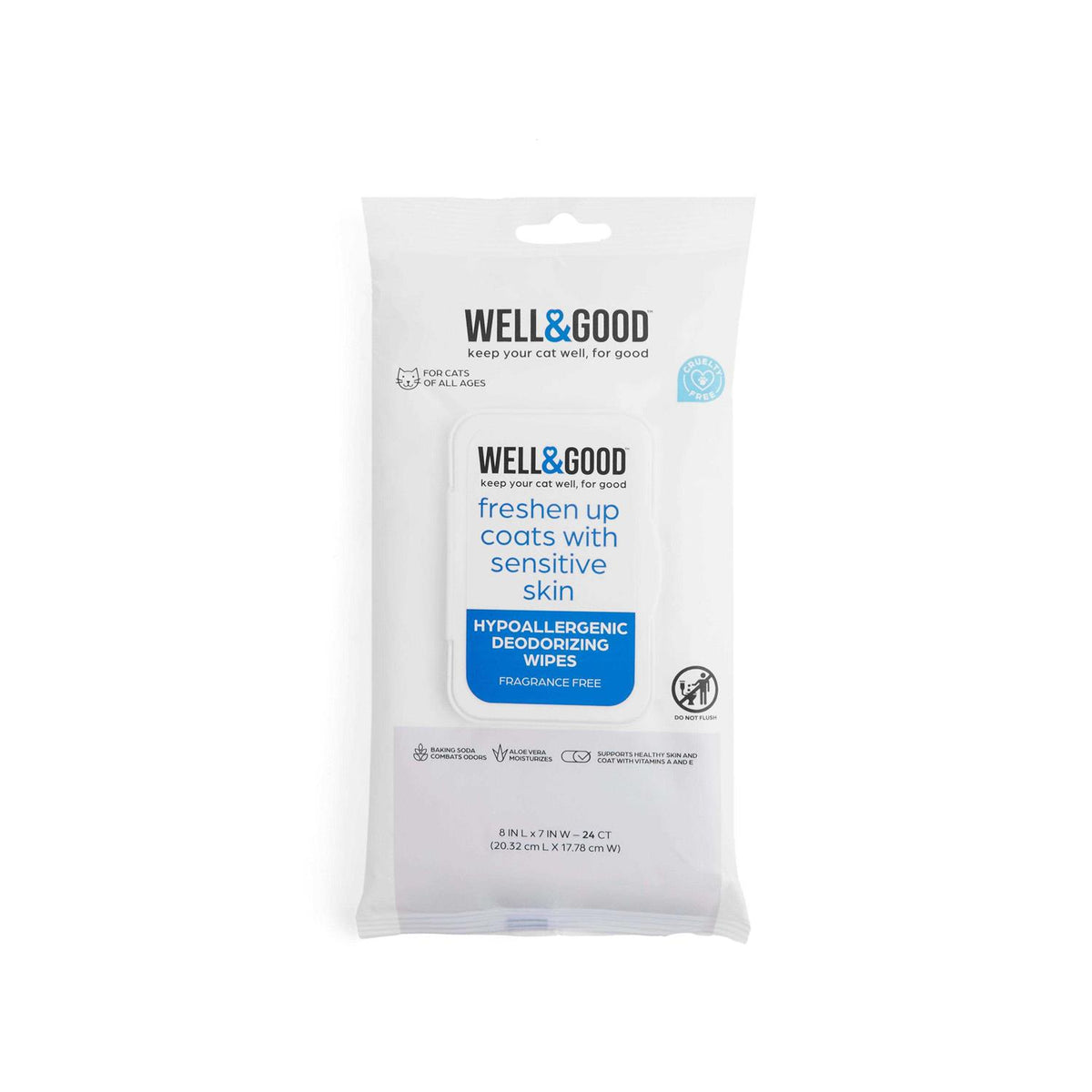 Unscented Hypoallergenic Cat Wipes R821002