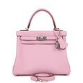 Mauve Sylvestre Swift Palladium Hardware Handbag Y4581