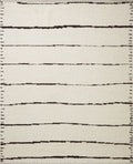 Ivory Black 4'0 x 6'0 Rug N9541