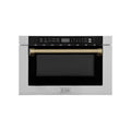 24 in. 1000-Watt Built-In Microwave Drawer Stainless Steel T485