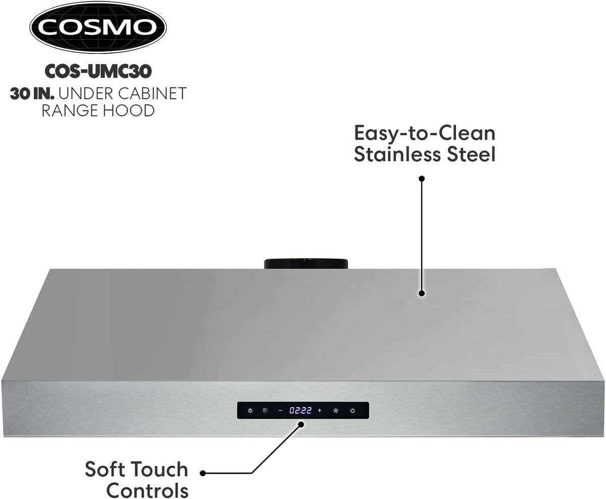 30 inch Stainless Steel Under Cabinet Range Hood I135