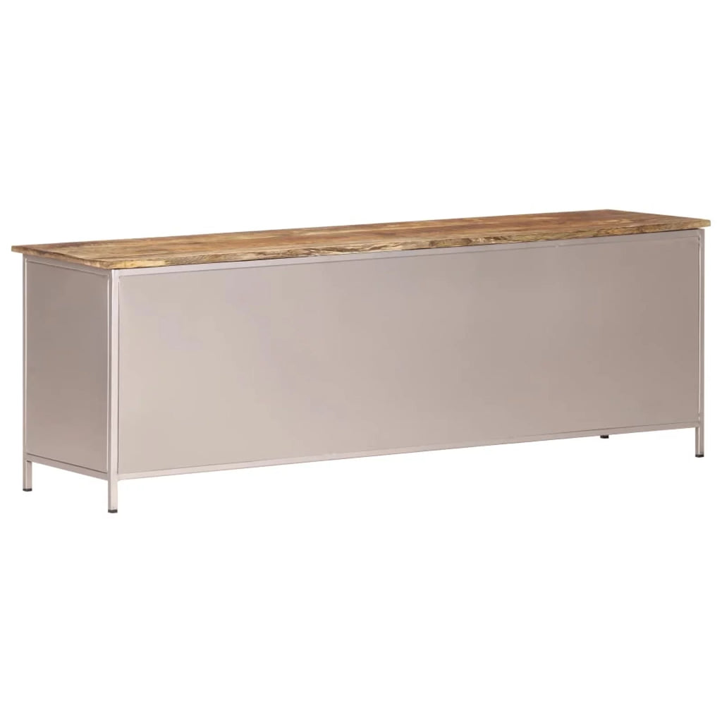 Mango Wood TV Cabinet with 2 Doors Y53978