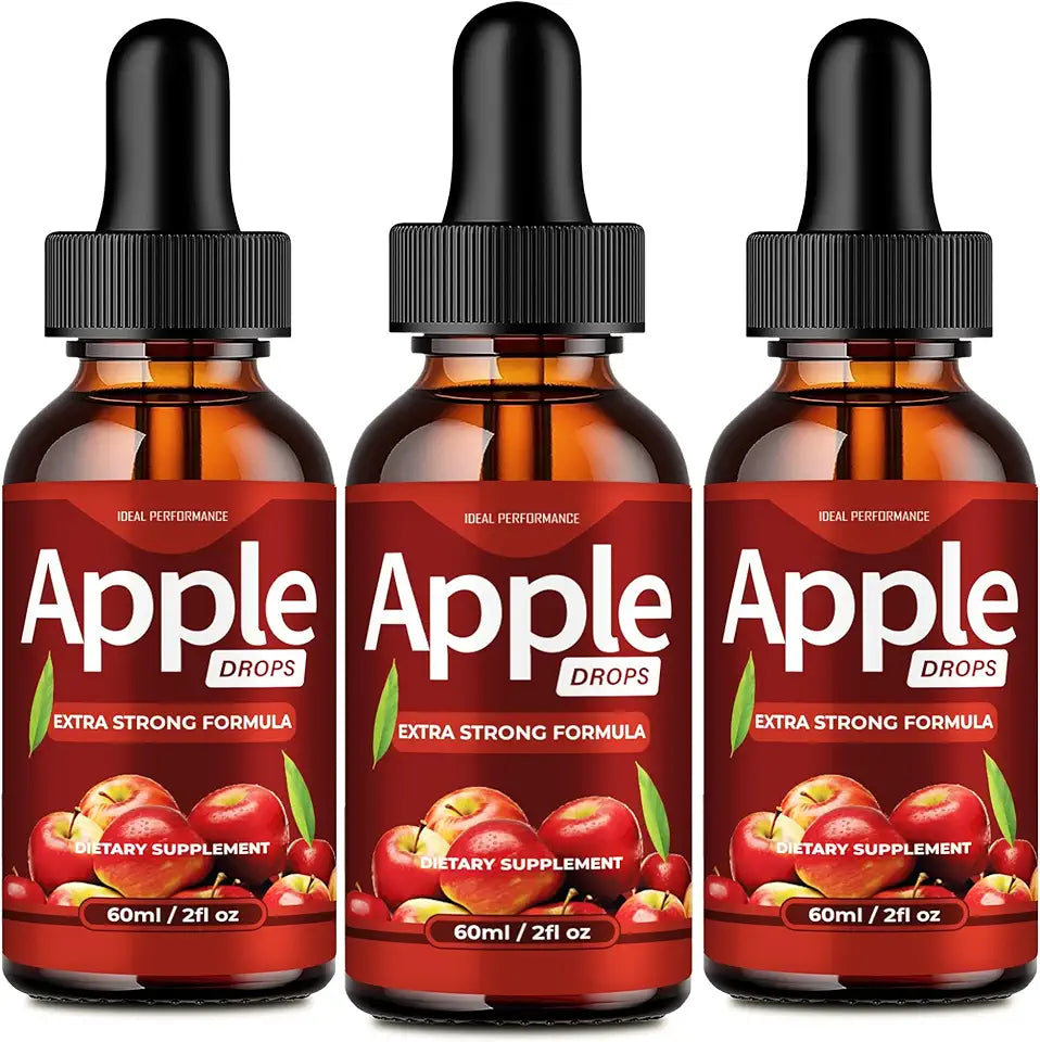 Apple Drops Liquid Oral Drop 3 Pack E1116