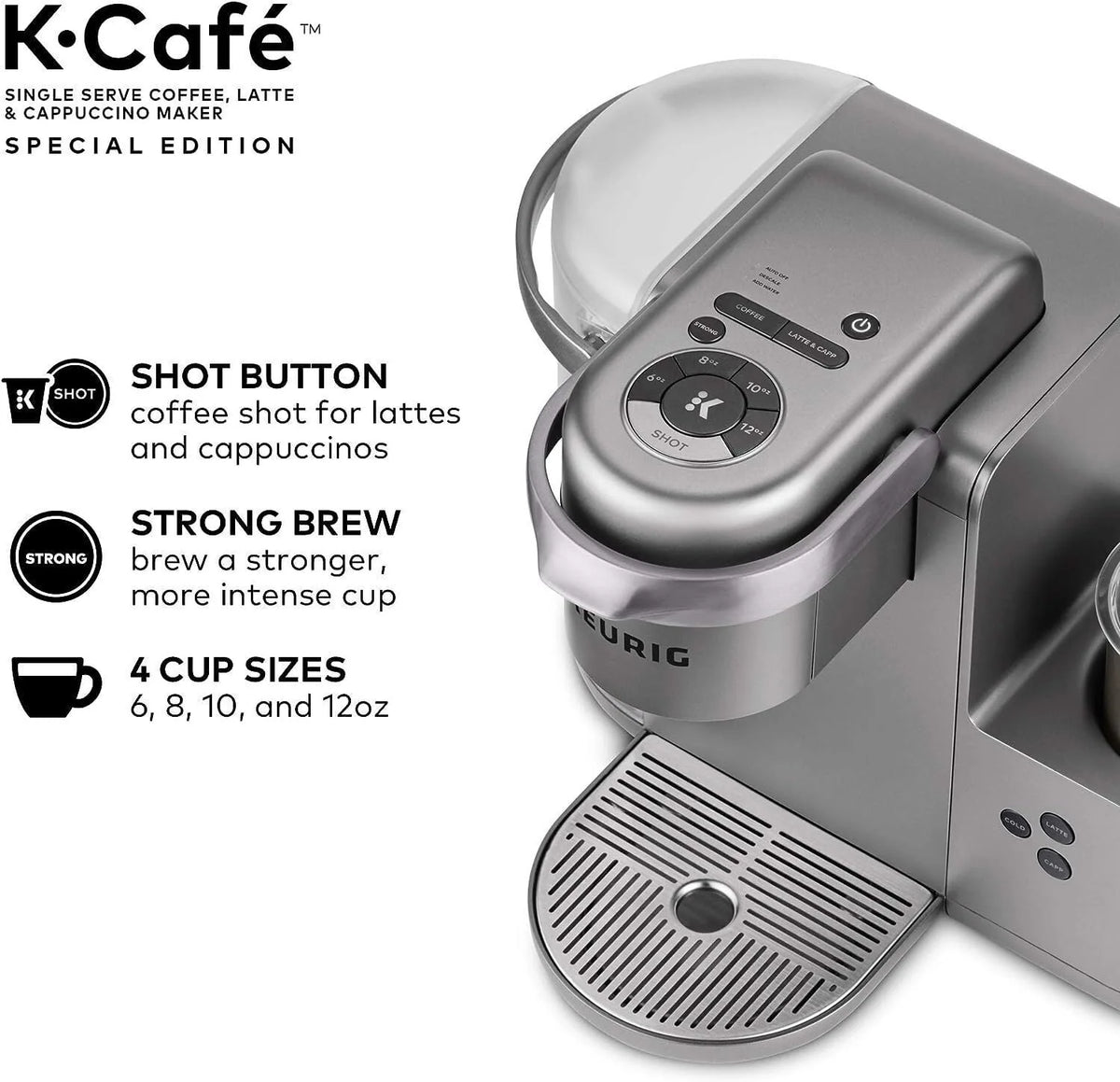 Single-Serve Coffee, Latte, and Cappuccino Maker R75923