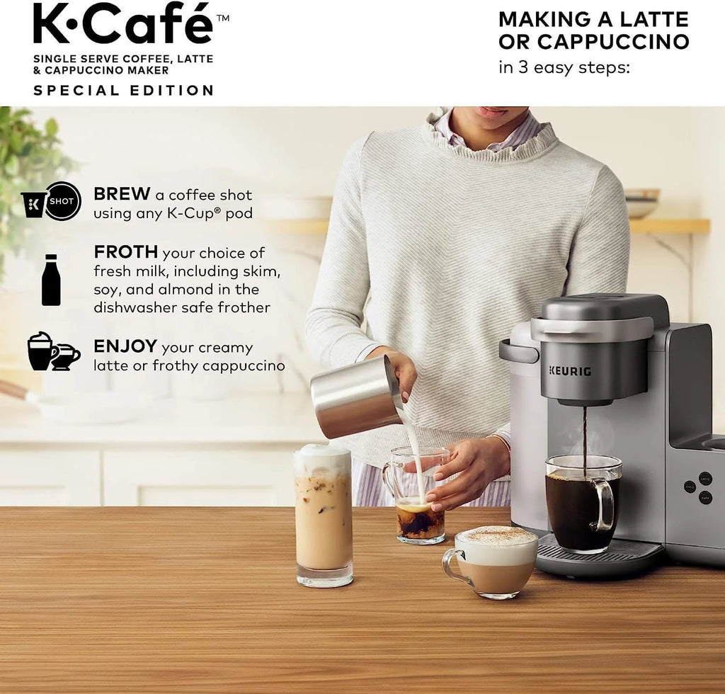 Single-Serve Coffee, Latte, and Cappuccino Maker R75923