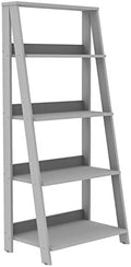4-Shelf Wood Ladder Bookcase S56509
