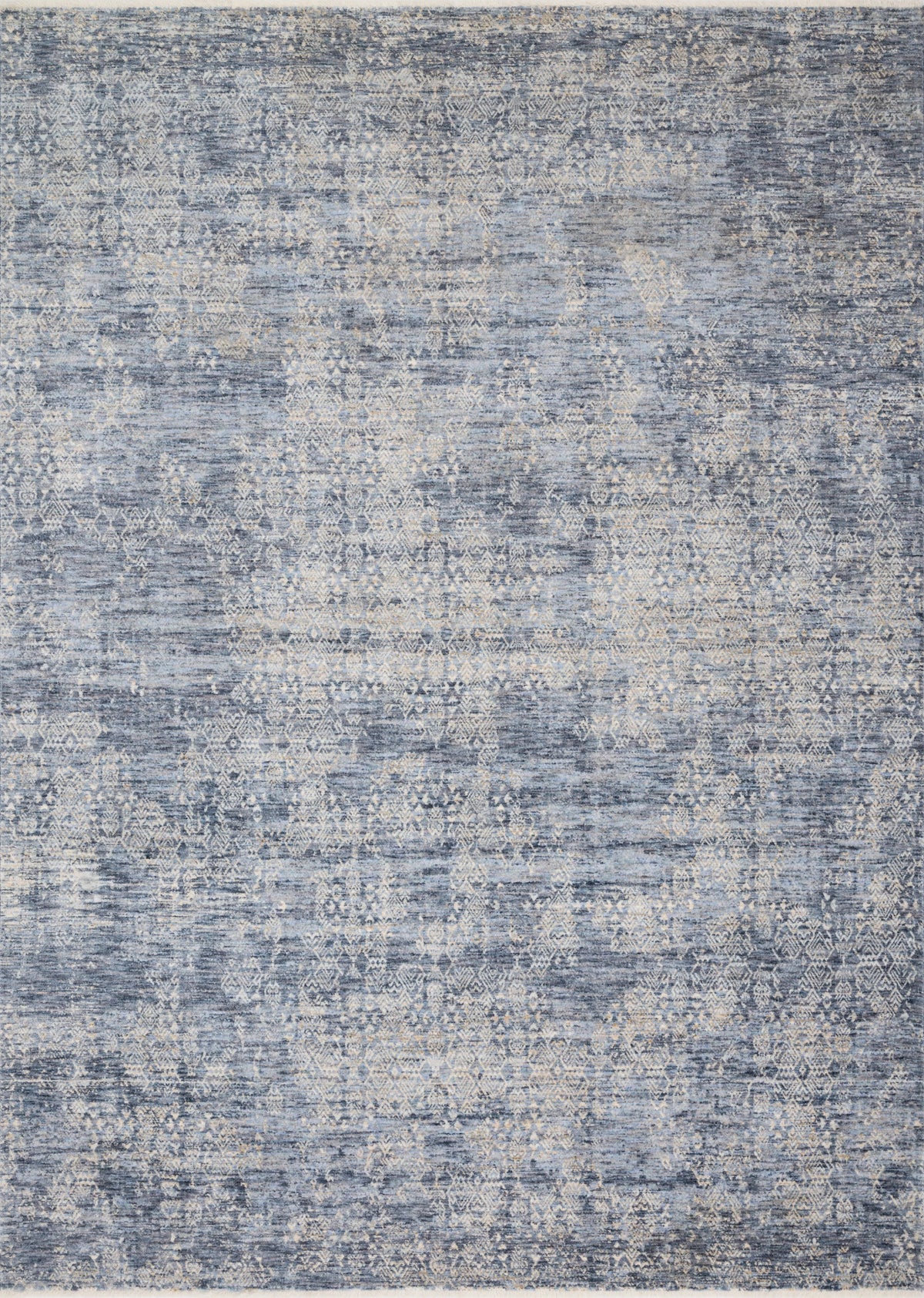 Dark Blue Rug I71288