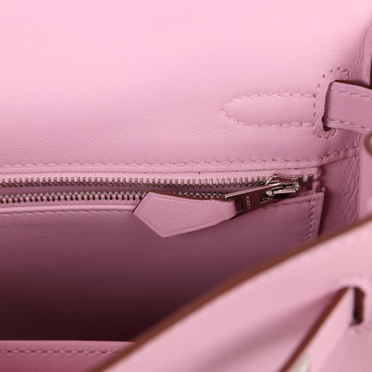 Mauve Sylvestre Swift Palladium Hardware Handbag Y4581