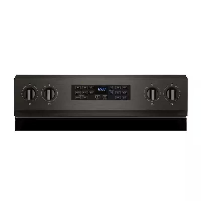 Electric Range in Black Stainless Steel W70887