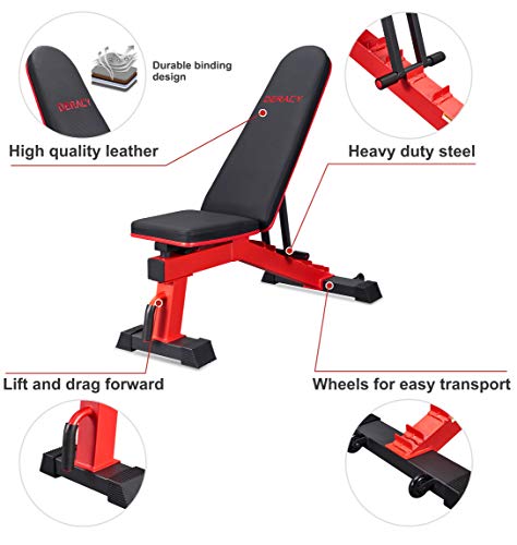 Adjustable Incline and Decline Weight Bench F16467