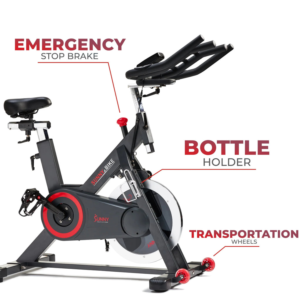 Indoor Cycling Smart Stationary Bike with Bluetooth Connectivity F7816