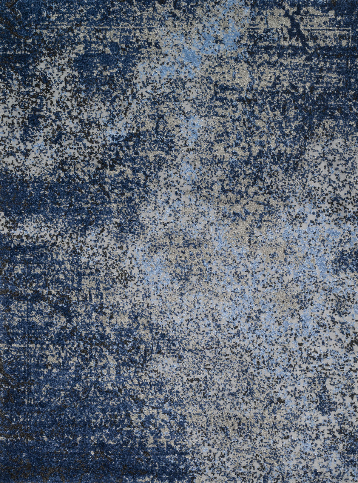 Grey Navy Rug F343026