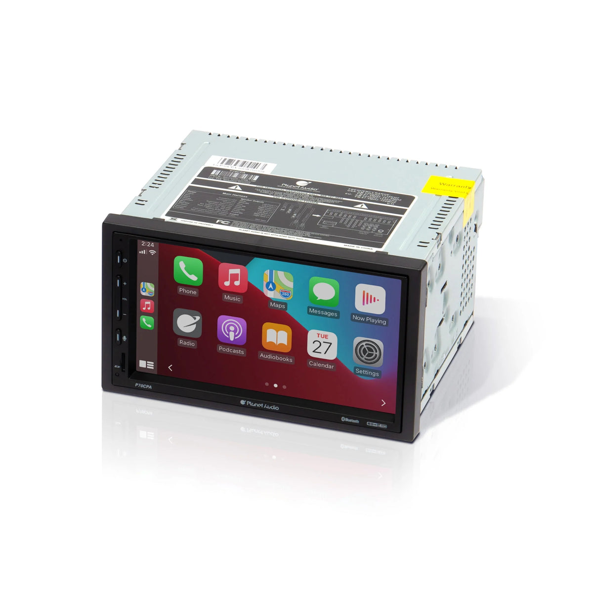 Double Din 7 Inch Touchscreen Car Stereo with Apple CarPlay Android Auto Bluetooth K968