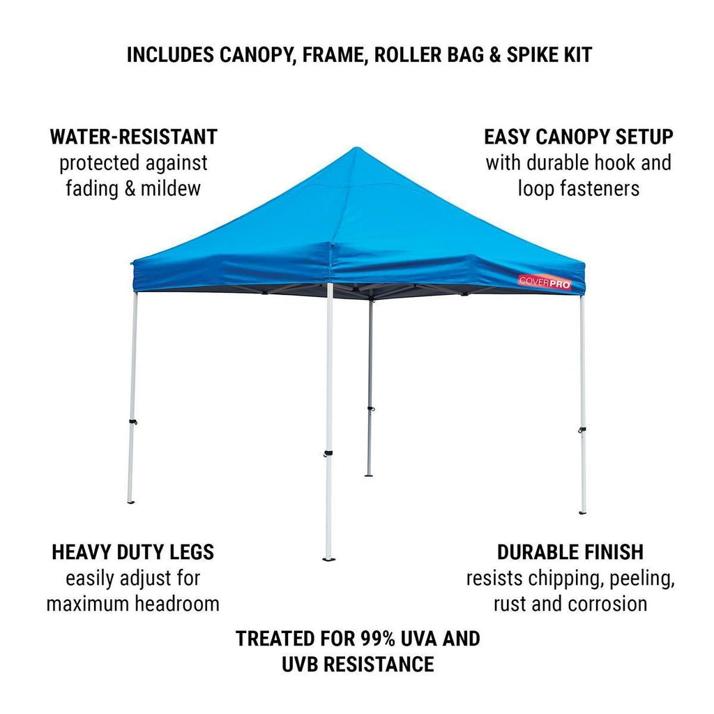 10 ft. x 10 ft. Heavy Duty Pop-Up Canopy R278