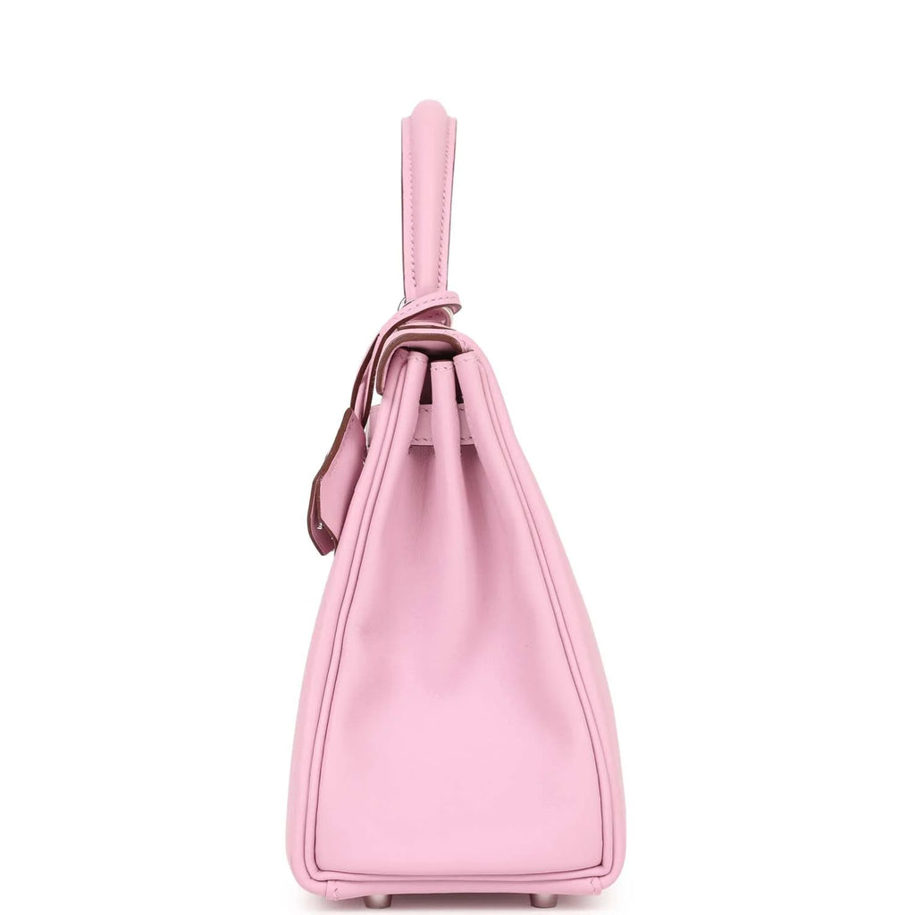 Mauve Sylvestre Swift Palladium Hardware Handbag Y4581